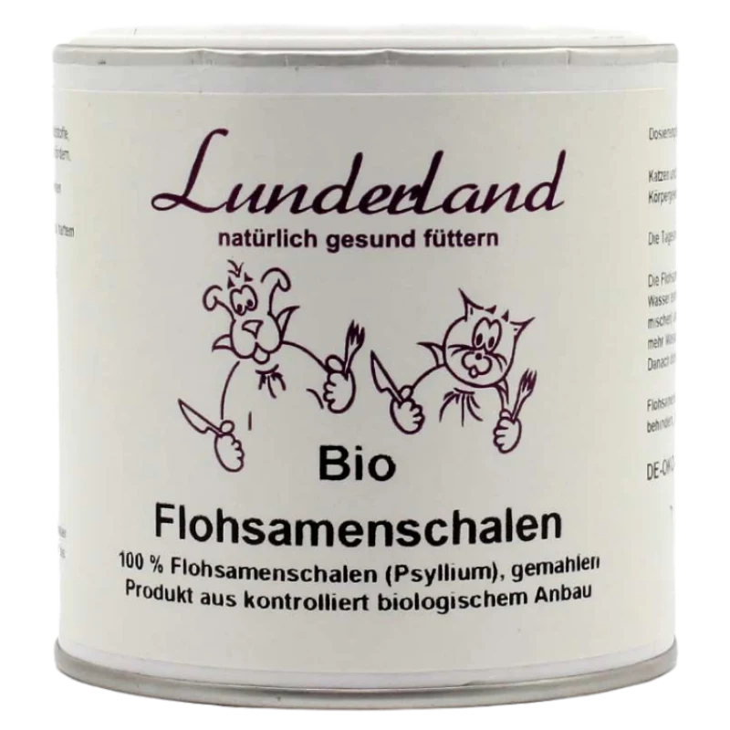 Lunderland Bio-Flohsamenschalen