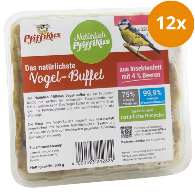 Natürlich Pfiffikus Vogel-Buffet Beeren