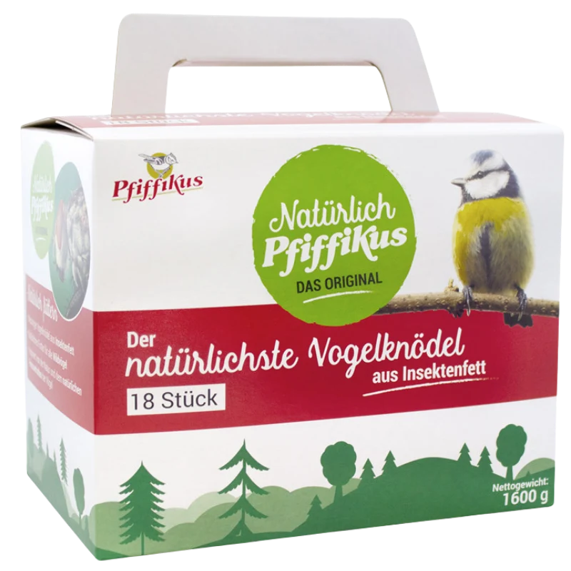 Natürlich Pfiffikus Insektenfettknödel Box