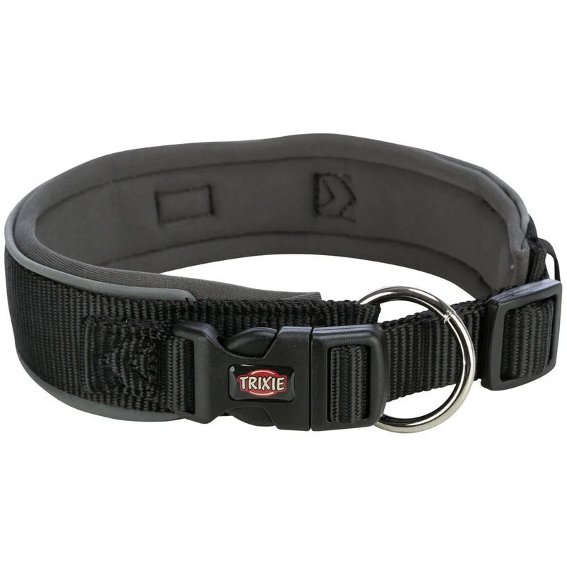 Premium Hunde Halsband mit extra breiter Neoprenpolsterung
