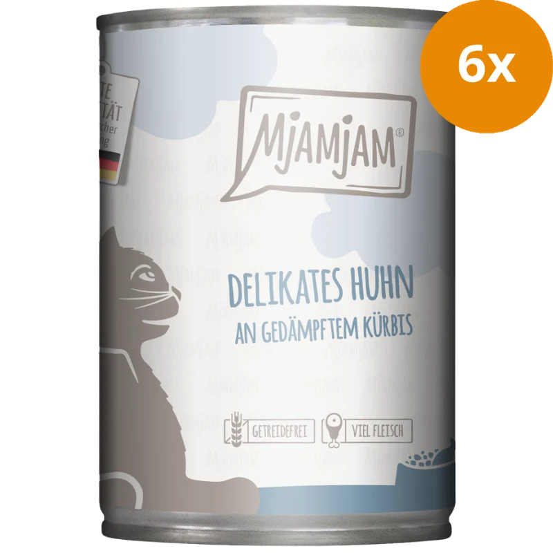 MjAMjAM delikates Huhn an gedämpftem Kürbis 400 g