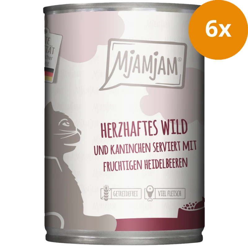 MjAMjAM Wild + Kaninchen 400 g