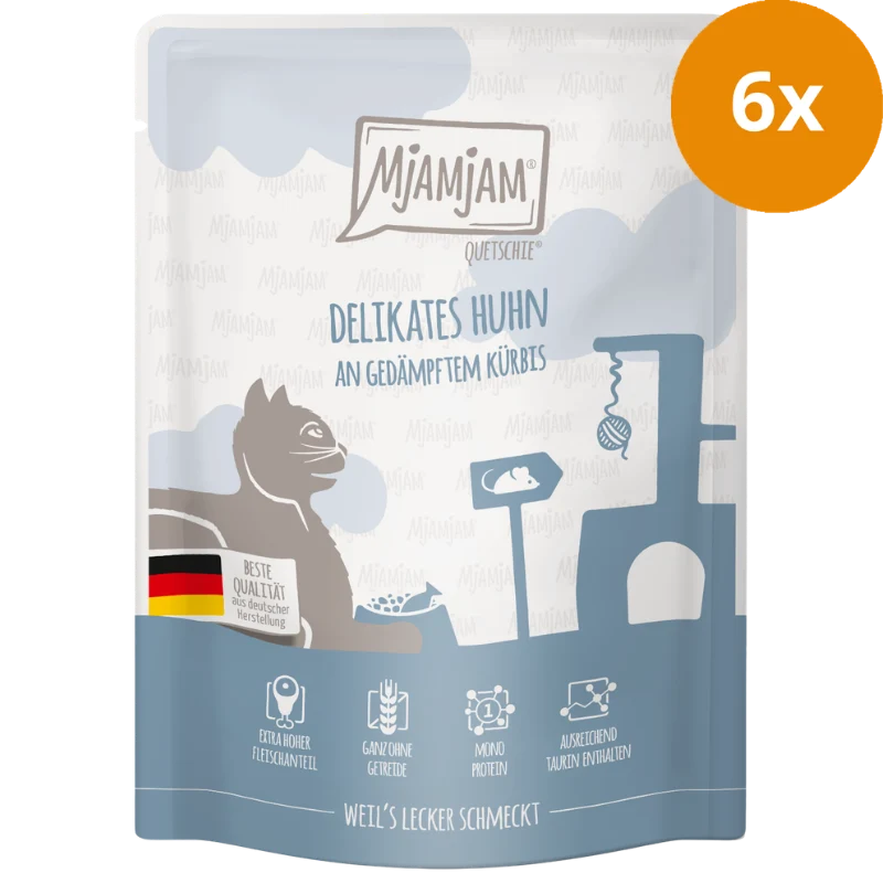 MjAMjAM Quetschie Huhn + Kürbis 300 g