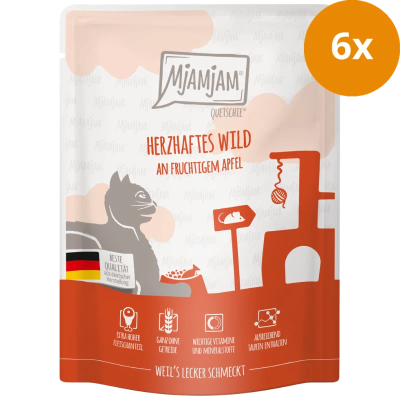 MjAMjAM Quetschie Wild an Apfel 300 g
