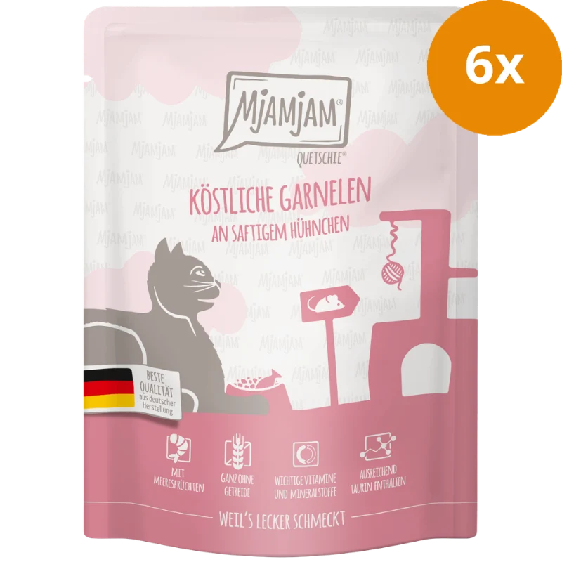 MjAMjAM Quetschie Garnelen an Hühnchen 300 g