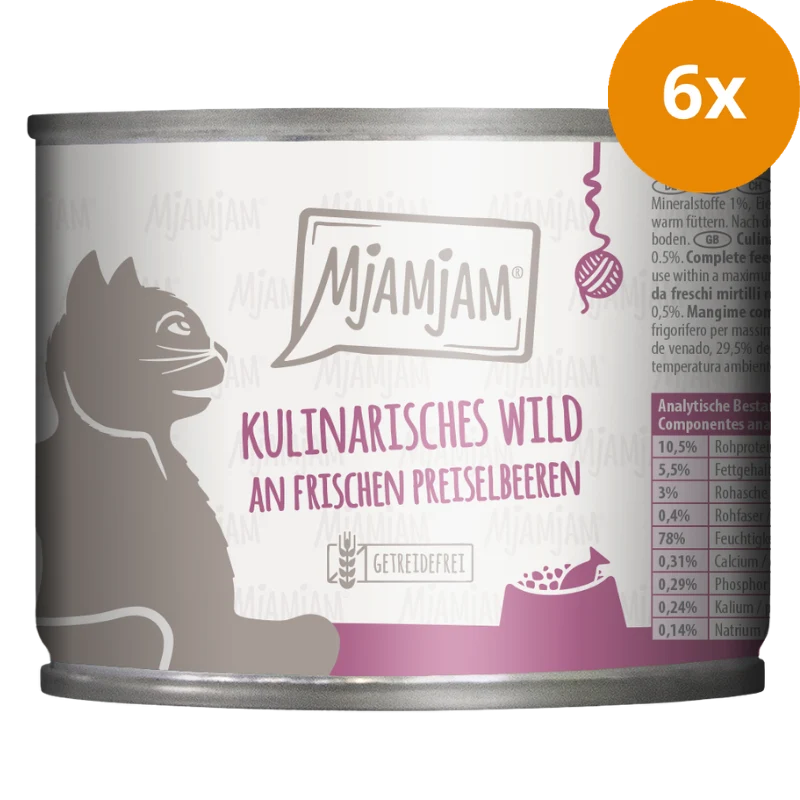 MjAMjAM Wild an frischen Preiselbeeren 200 g