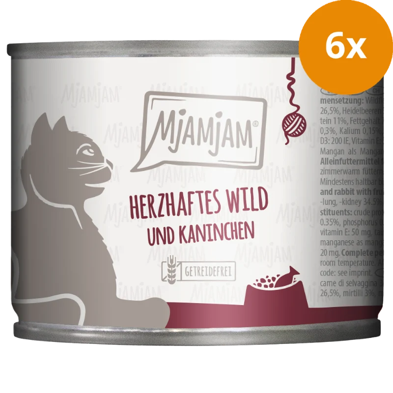 MjAMjAM Wild + Kaninchen 200 g