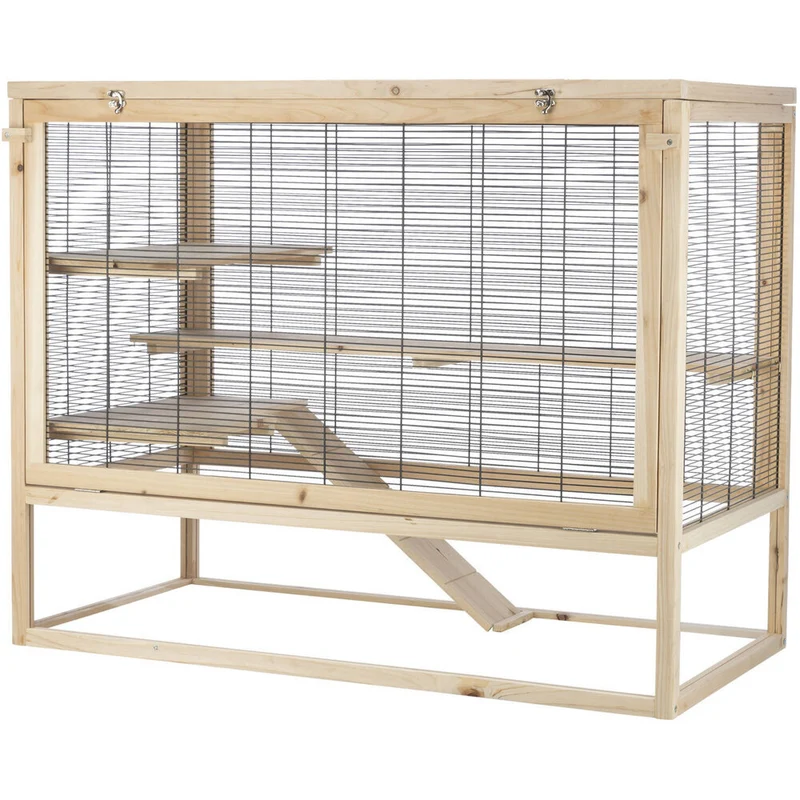 Kleintierkäfig Nagerheim aus Holz