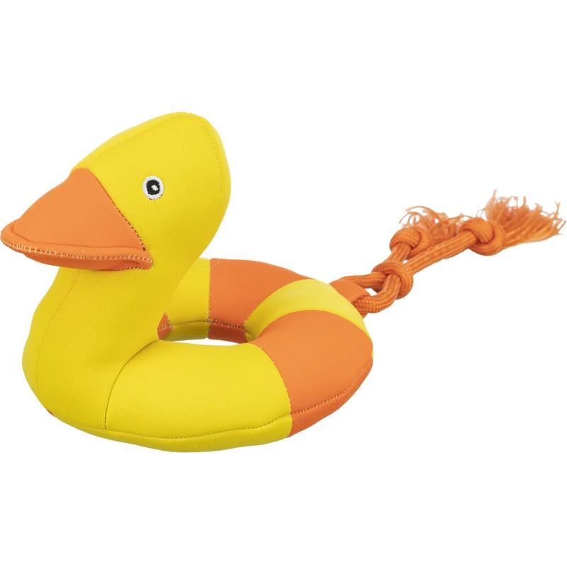 Hundespielzeug Aqua Toy Ente am Seil