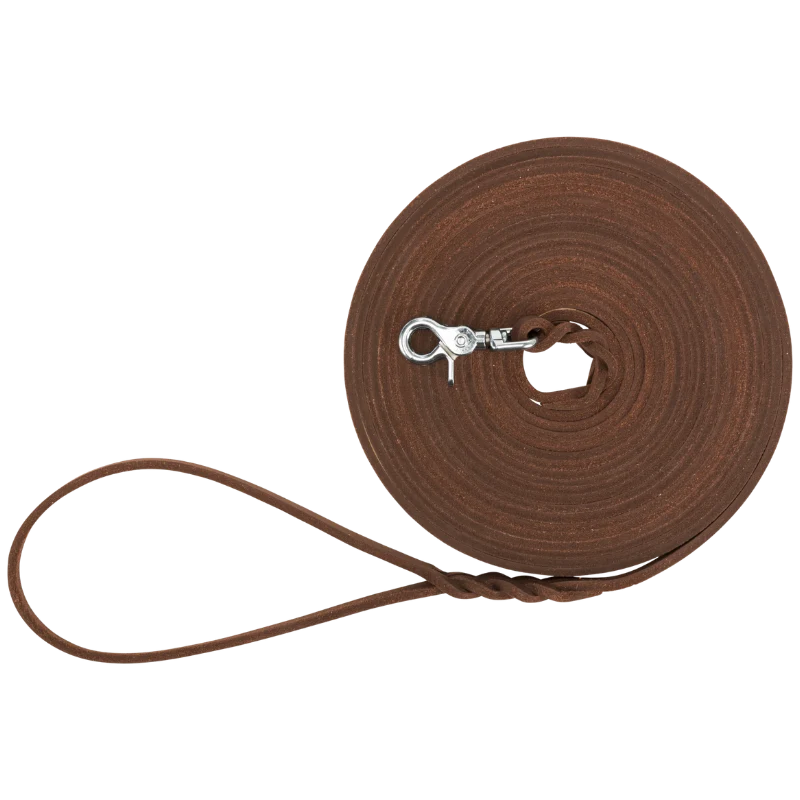 TRIXIE Rustic Fettleder Schleppleine