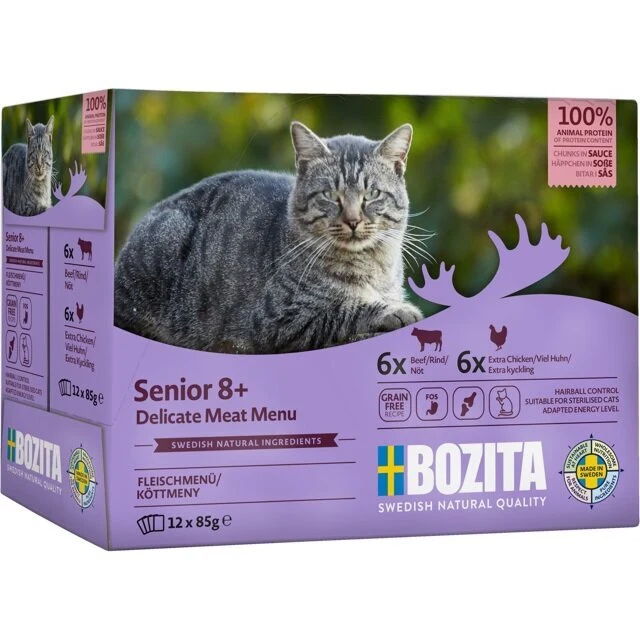 Katzenfutter Frischebeutel Senior 8 Plus Multibox