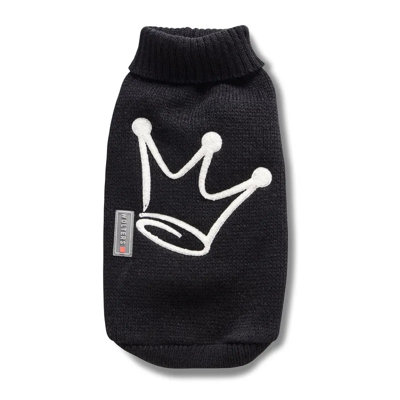 Wolters Strickpullover für Hunde Krone