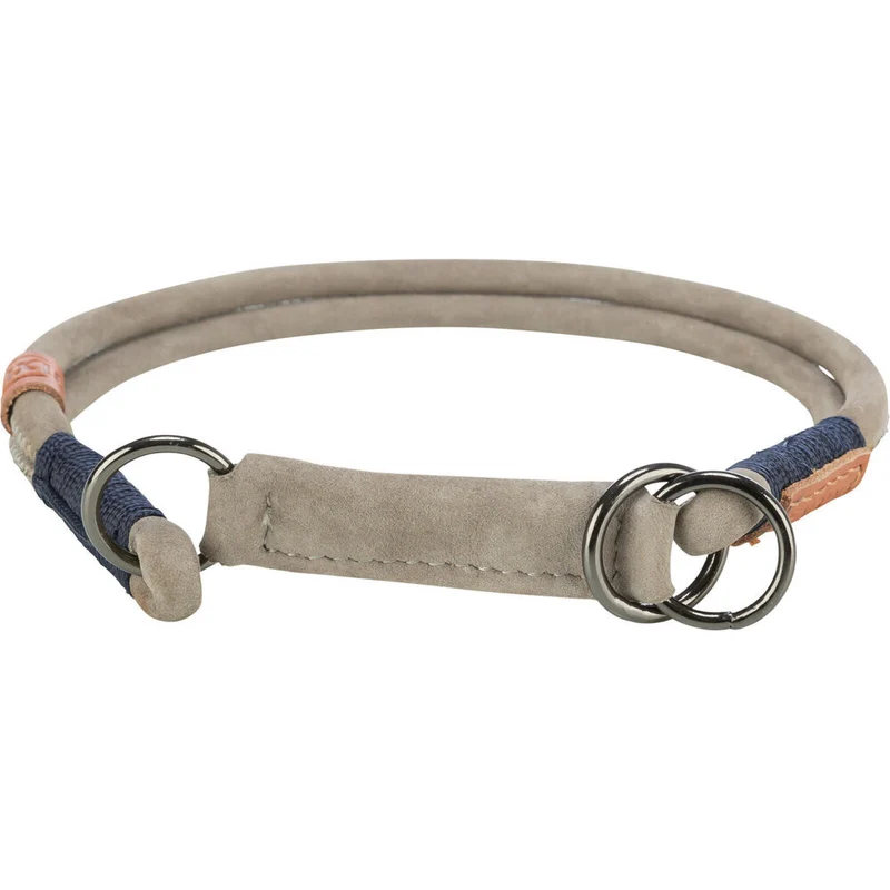BE NORDIC Zug-Stopp Hundehalsband Leder