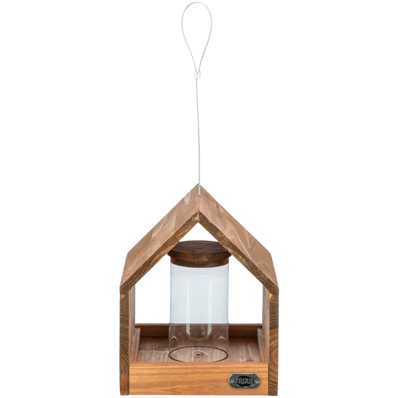 TRIXIE Vogelfutterhaus zum Aufhängen mit Schublade