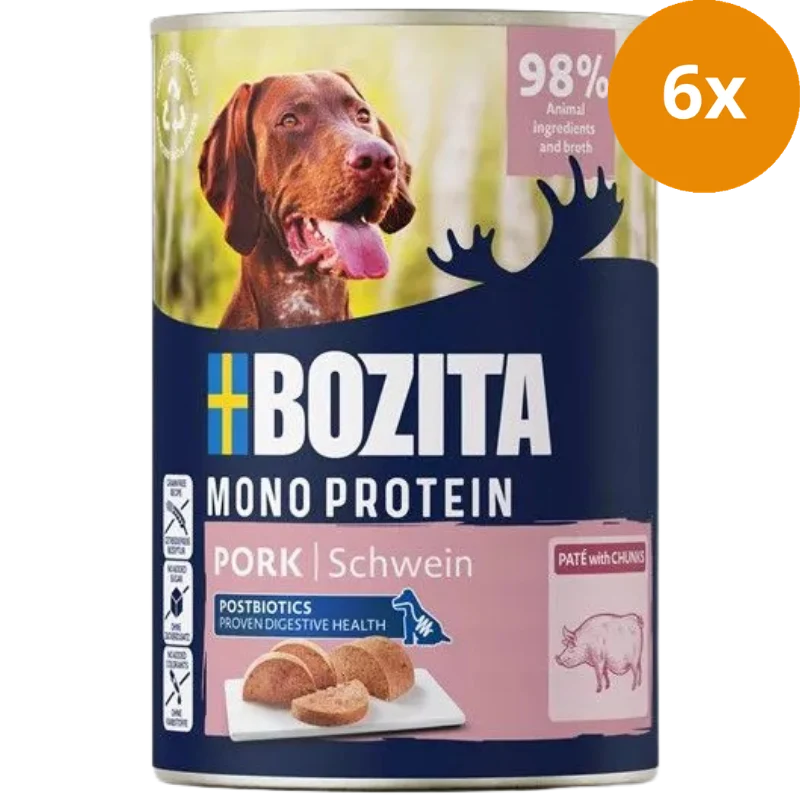 Bozita Dog Paté Schwein 400 g