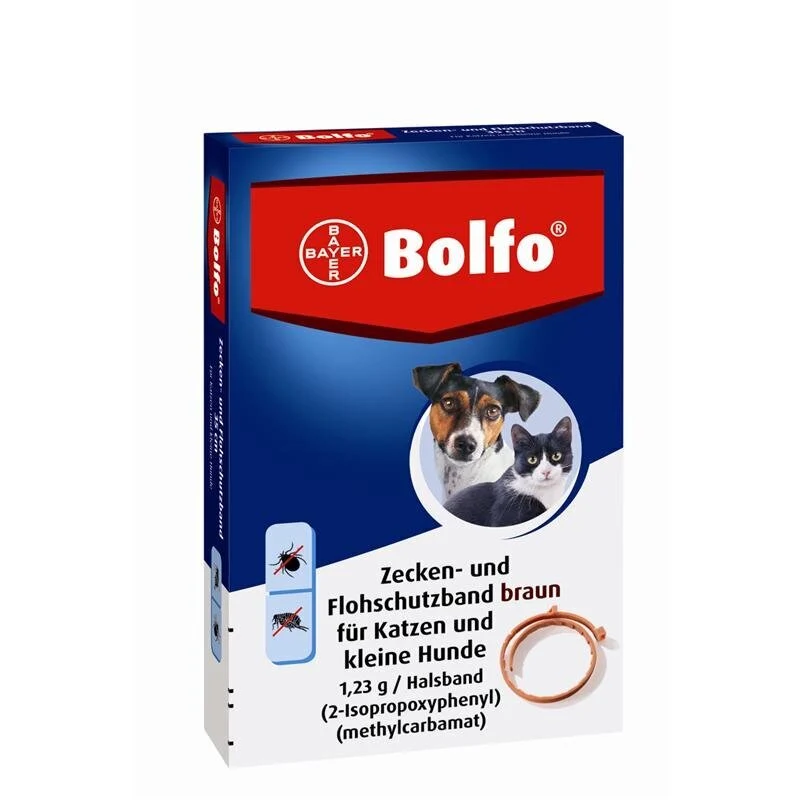 BOLFO Zecken- und Flohschutzband für Hunde