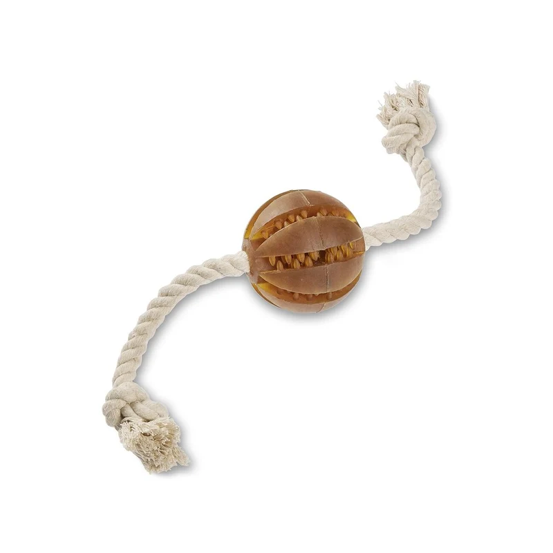 Wolters Pure Nature Dental Tau-Spielzeug mit Ball für Hunde
