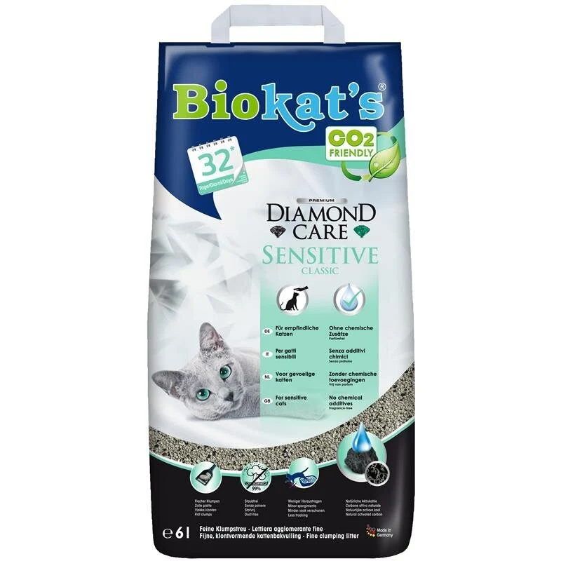 Biokats Diamond Care Sensitive Katzenstreu