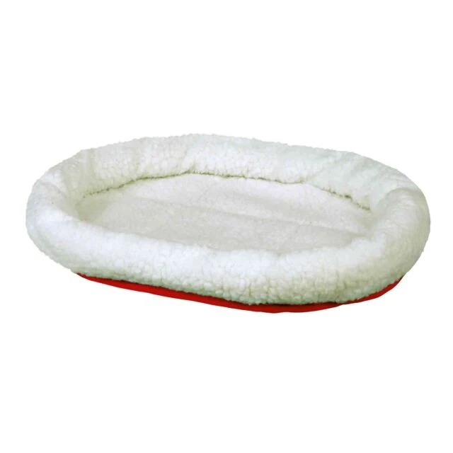Trixie Kuschelbett, wendbar, rot wollweiß