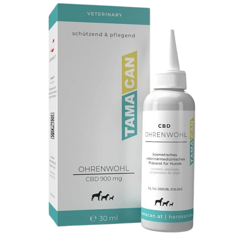 TAMACAN Ohrenwohl CBD Ohrenpflege