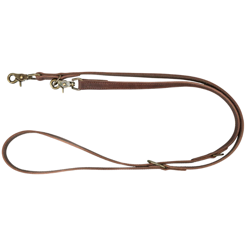 TRIXIE Rustic Fettleder-Verlängerungsleine