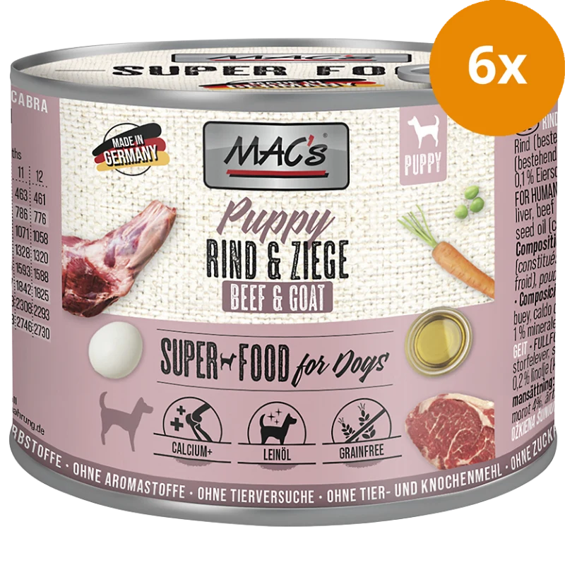 MAC's Dog Feinschmecker Puppy 200 g