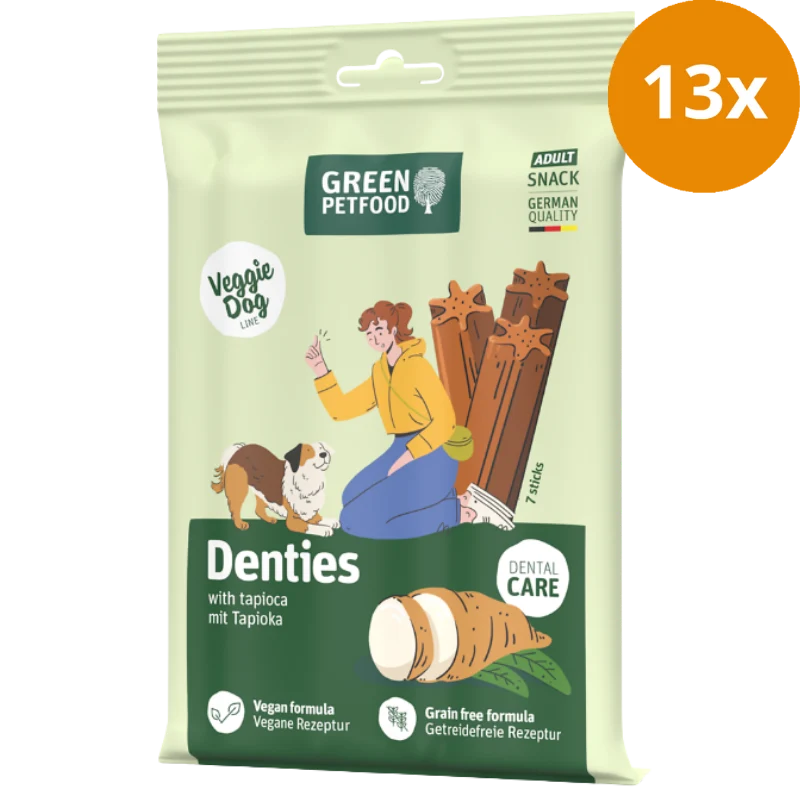 Green Petfood Denties with Tapioca 180 g