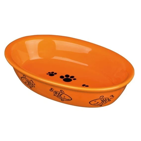 Keramiknapf oval für Katzen