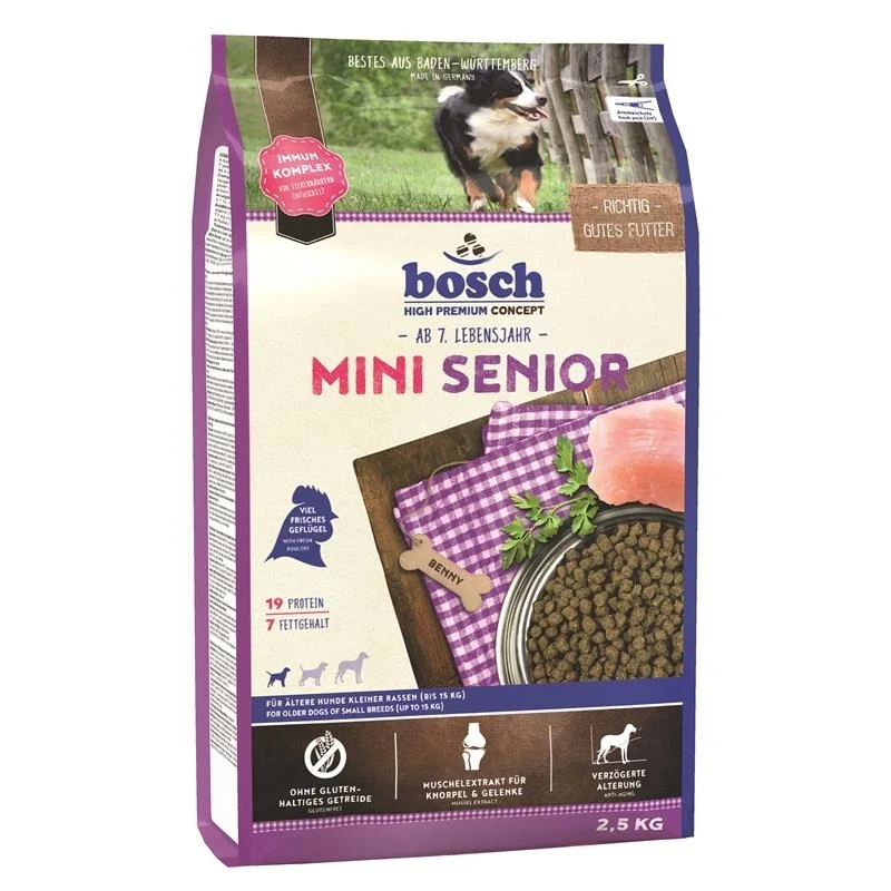 Bosch Mini Senior Hundefutter