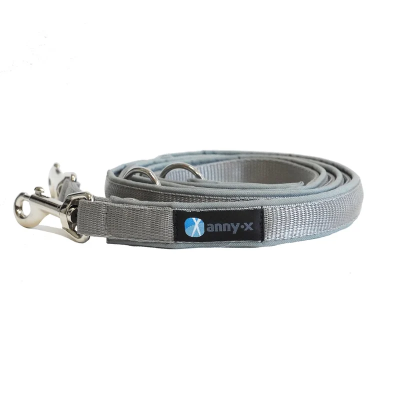 Führleine Classic Bolt Fun Grau/Silber