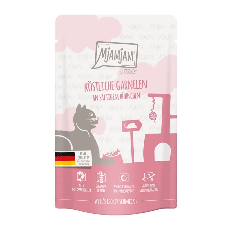 MjAMjAM köstliche Garnelen an saftigem Hühnchen 125g