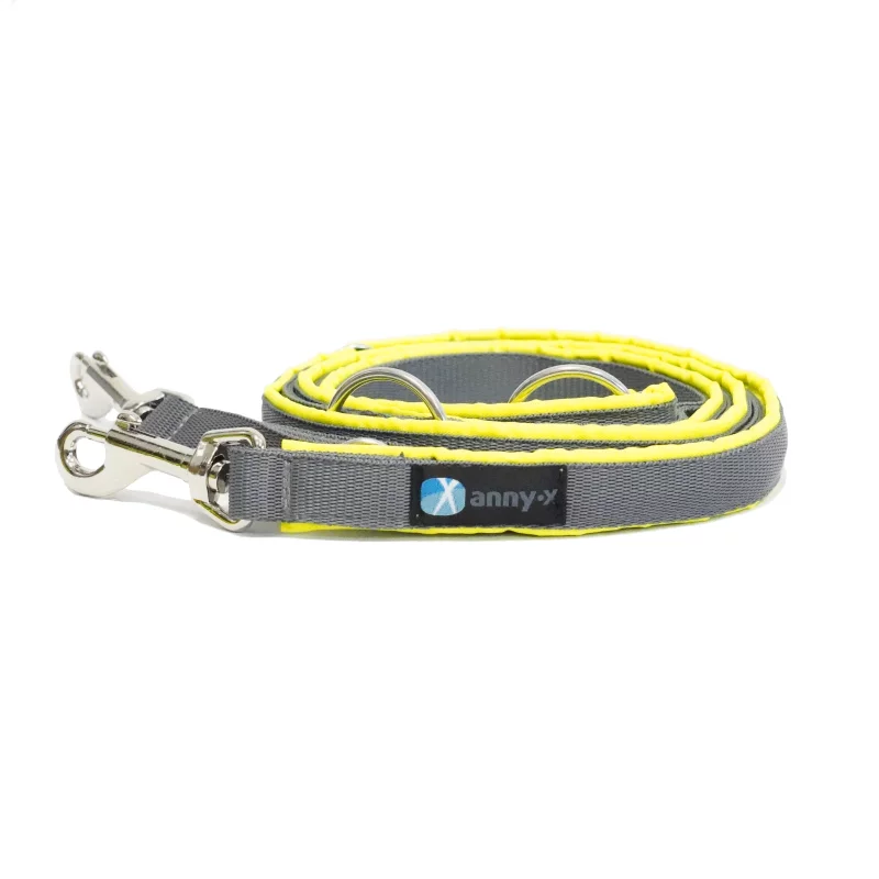 Führleine Classic Bolt Protect Leuchtgelb/Grau