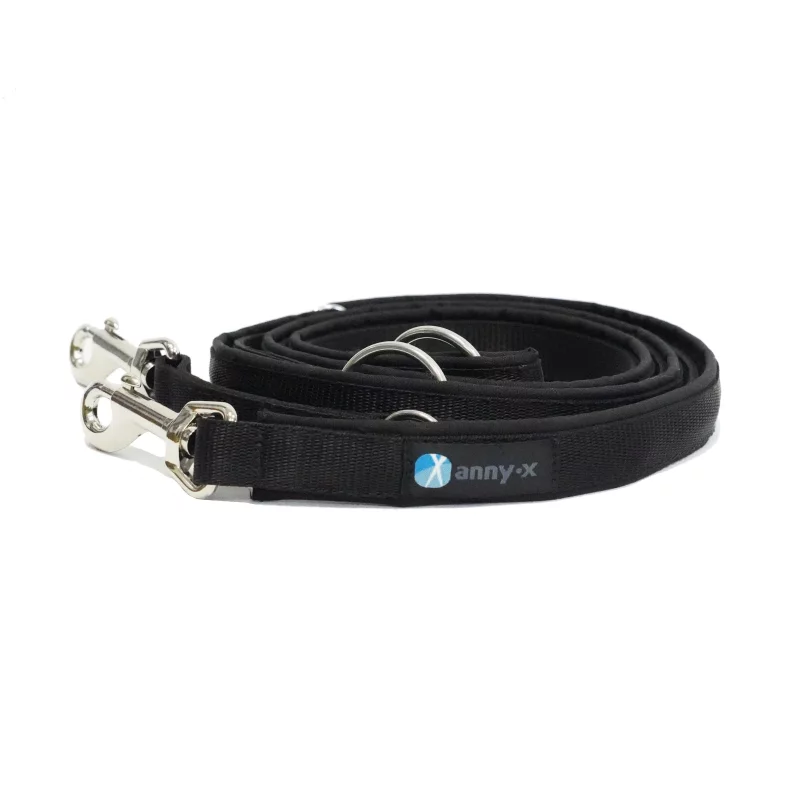 Führleine Classic Bolt Fun Schwarz/Schwarz