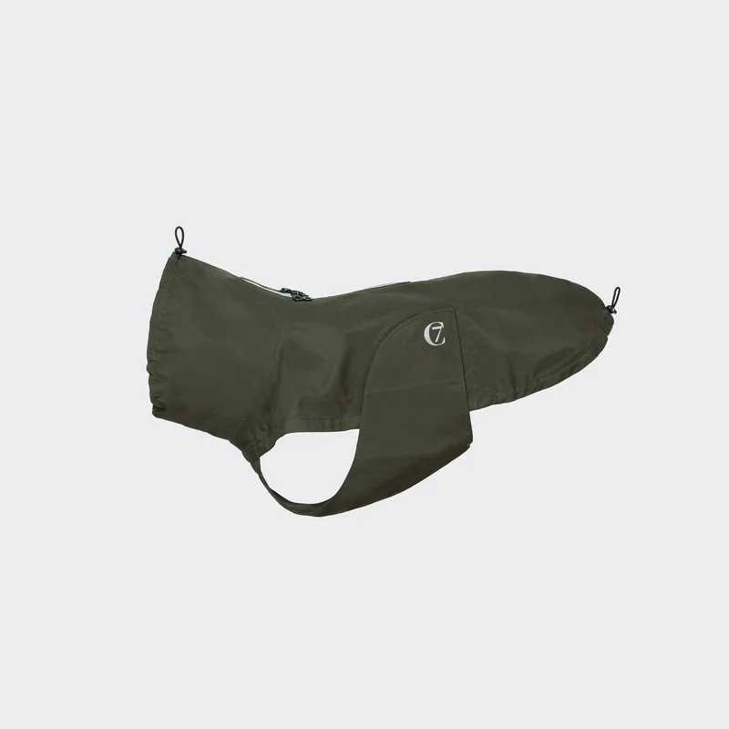 Hunderegenmantel Fr. Bulldoggen Dublin Dark Olive