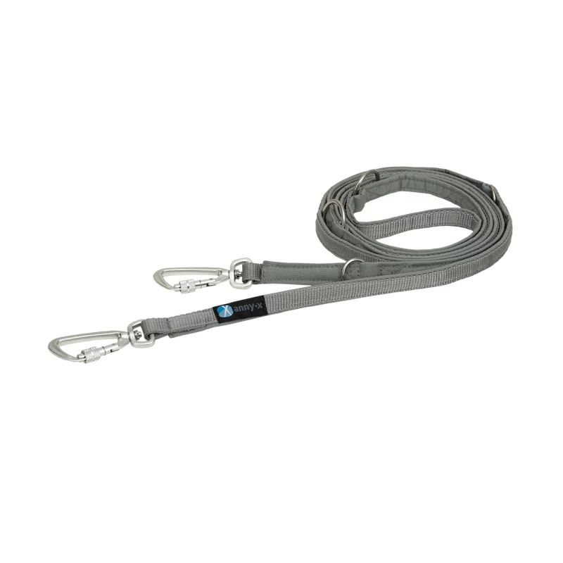 Führleine Safety Fun Grau/Silber