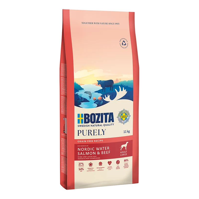 Bozita Purley Adult Large Lachs & Rind