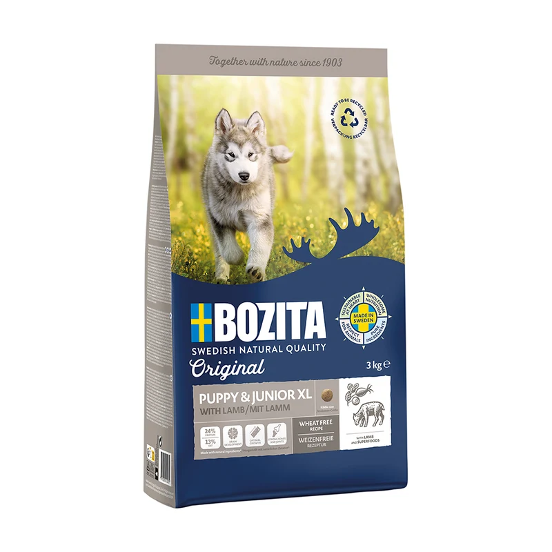 Bozita Original Puppy & Junior XL mit Lamm