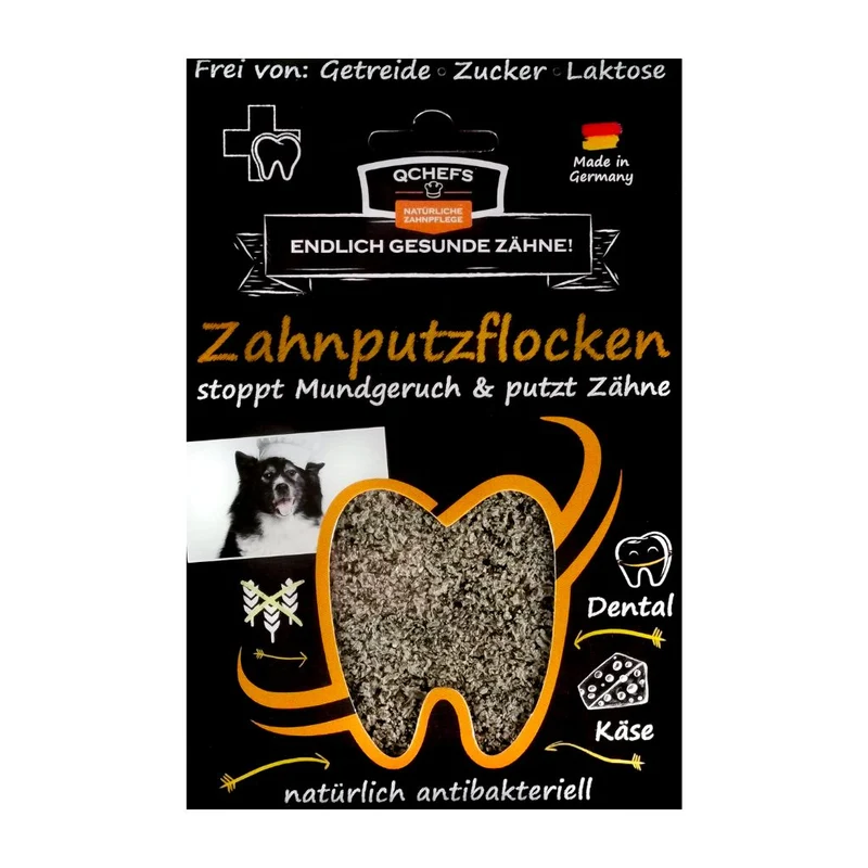 QCHEFS Zahnputzflocken