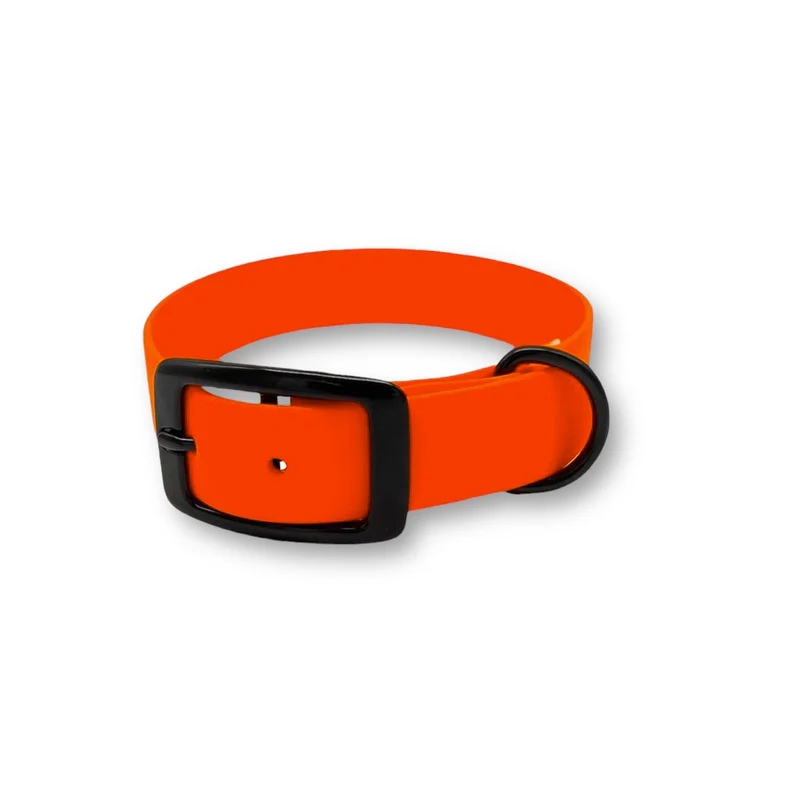 BioThane® Hundehalsband NEO Neon Orange