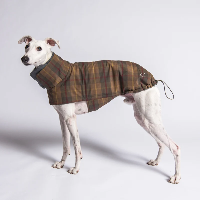 Hundemantel Brooklyn Waxed Tartan