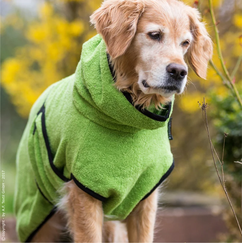 Dryup Cape Hundebademantel Kiwi