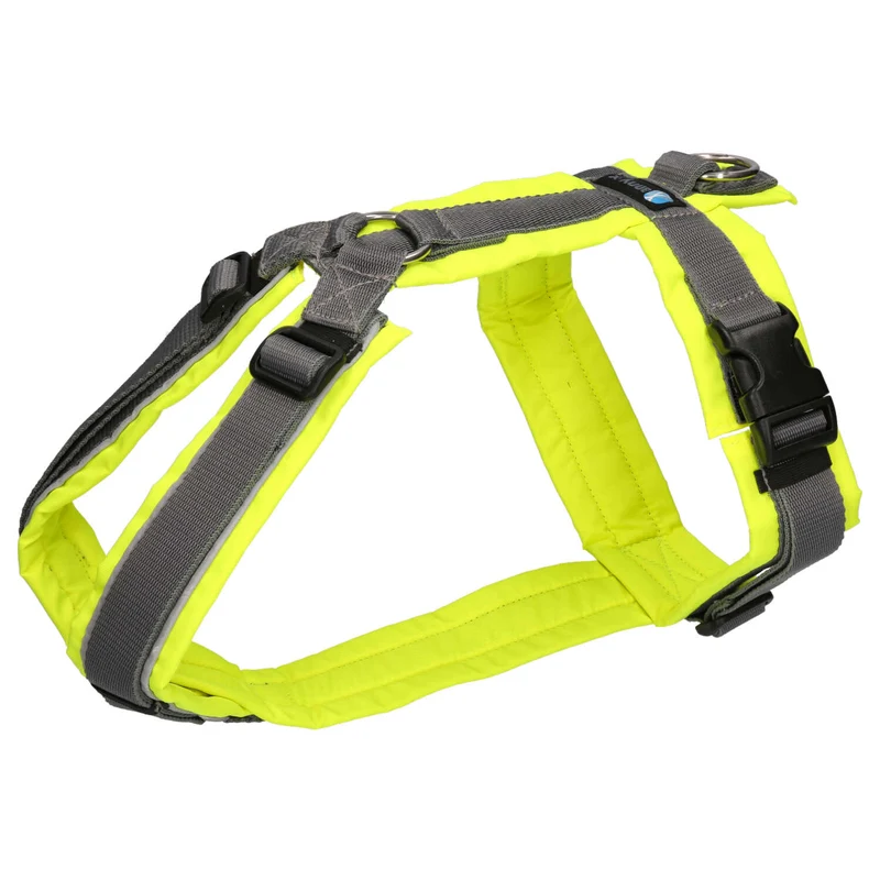 Hundegeschirr PROTECT Leuchtgelb/Grau
