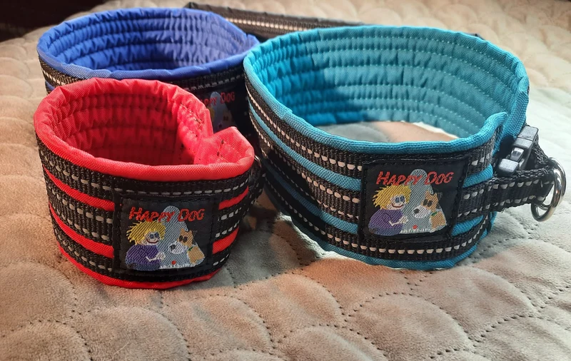 ALE - 30% Happy Dog Collar with a Quick-Release Buckle, 6,5cm wide