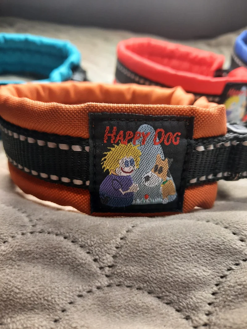 Happy Dog -panta klipsillä, 4 cm leveä