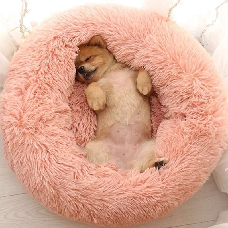 Sleep Luxury Soft Plush Dog Bed