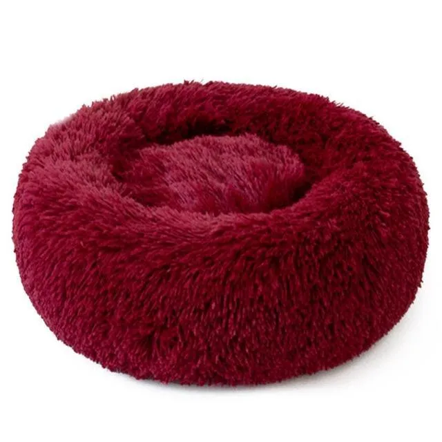 40-80cm Plush Cat Bed House