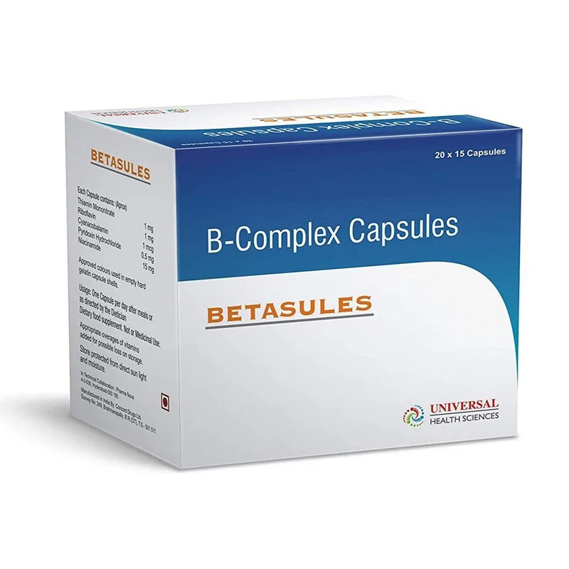 B Complex Capsules with Vitamin