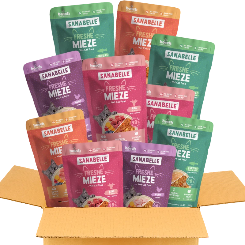 Sanabelle Freshe Mieze Probierpaket 10 x 100 g