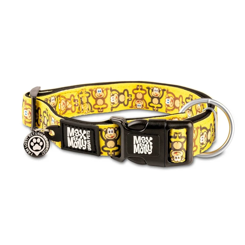 Hundehalsband Monkey Maniac mit Smart ID