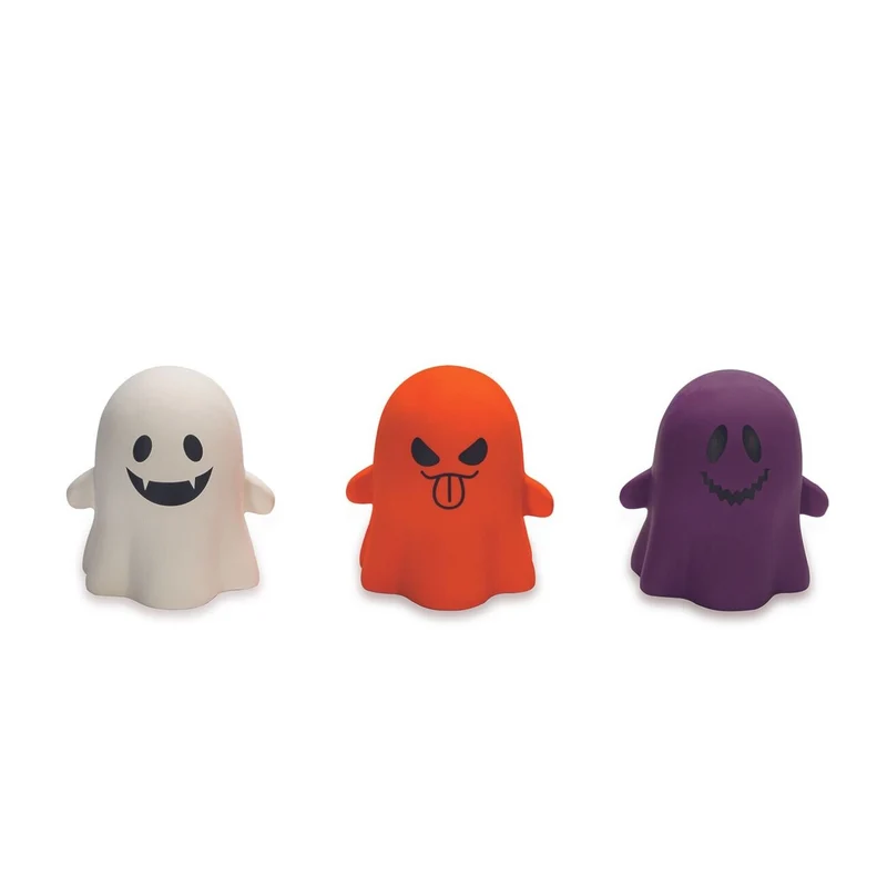 Beeztees Halloween Hundespielzeug Geist Boe aus Latex – 10x9x7,5 cm mit Squeaker
